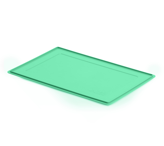 Pokrywa do skrzynki Euro 60 x 40 cm zielona