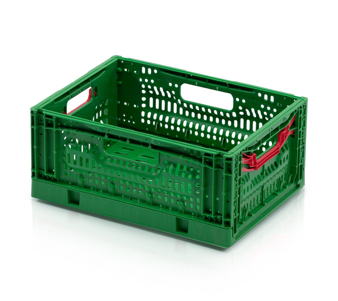 Skrzynka składana perforowana 40 x 30 x 18