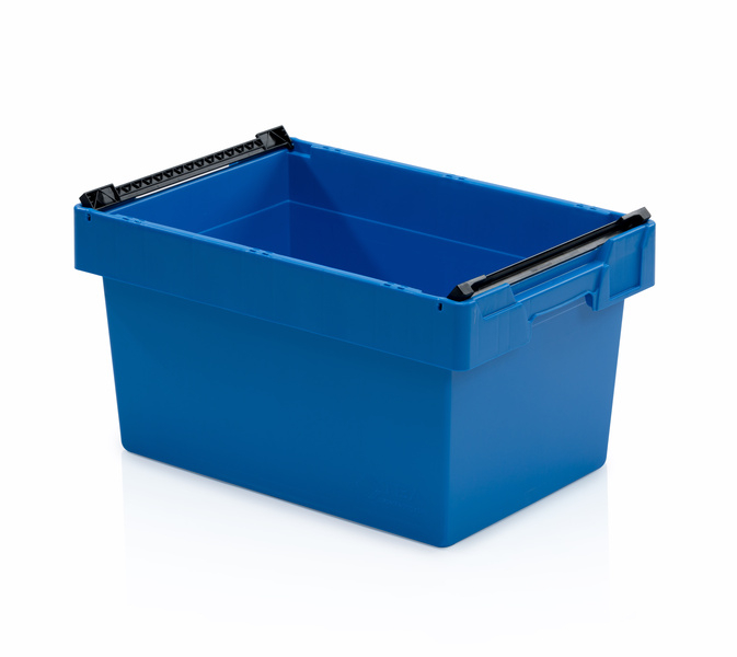 Skrzynka ALC 60 x 40 x 32 bez pokrywy z listwą do sztaplowania