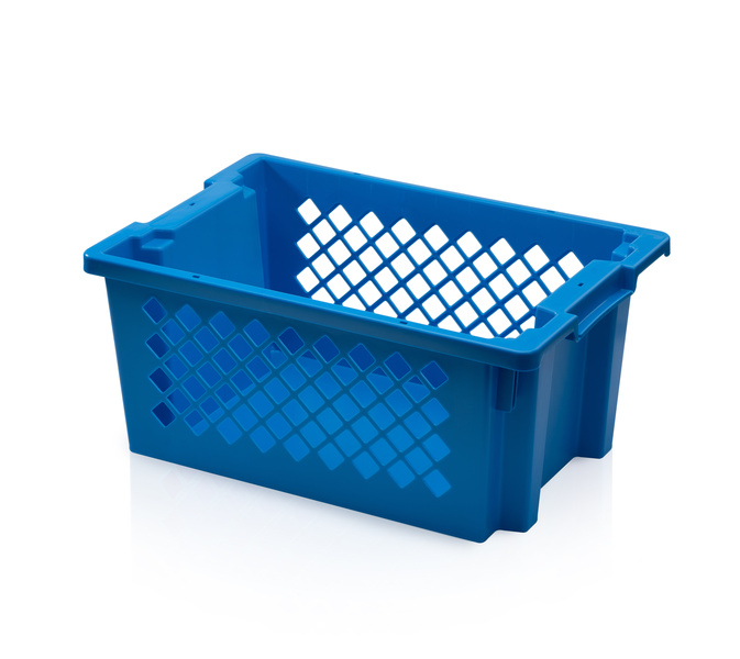 Skrzynka sztaplowana SN perforowana 60 x 40 x 27