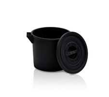 Pojemnik 35l czarny reg.
