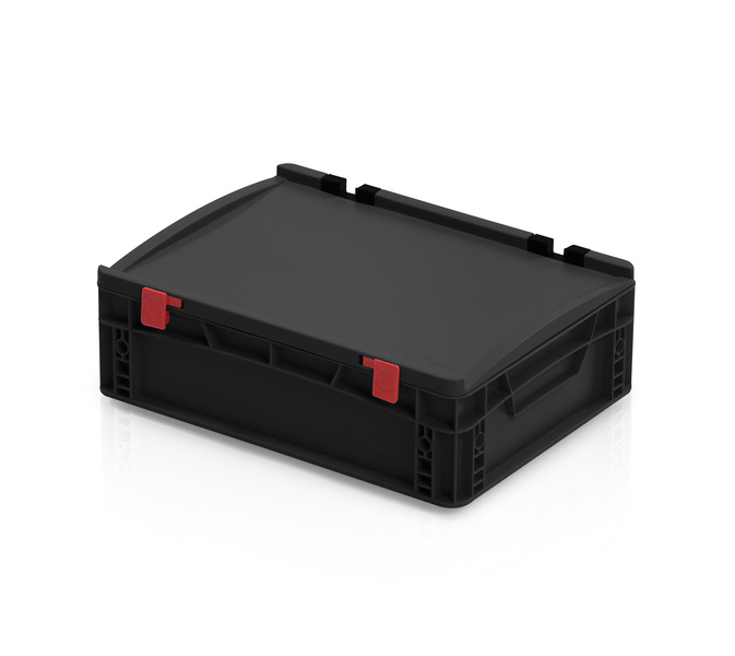 Skrzynka EURO ESD z pokrywą 40 x 30 x 13,5