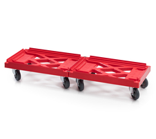 Podwozie plastikowe HL 4 kółka obrotowe