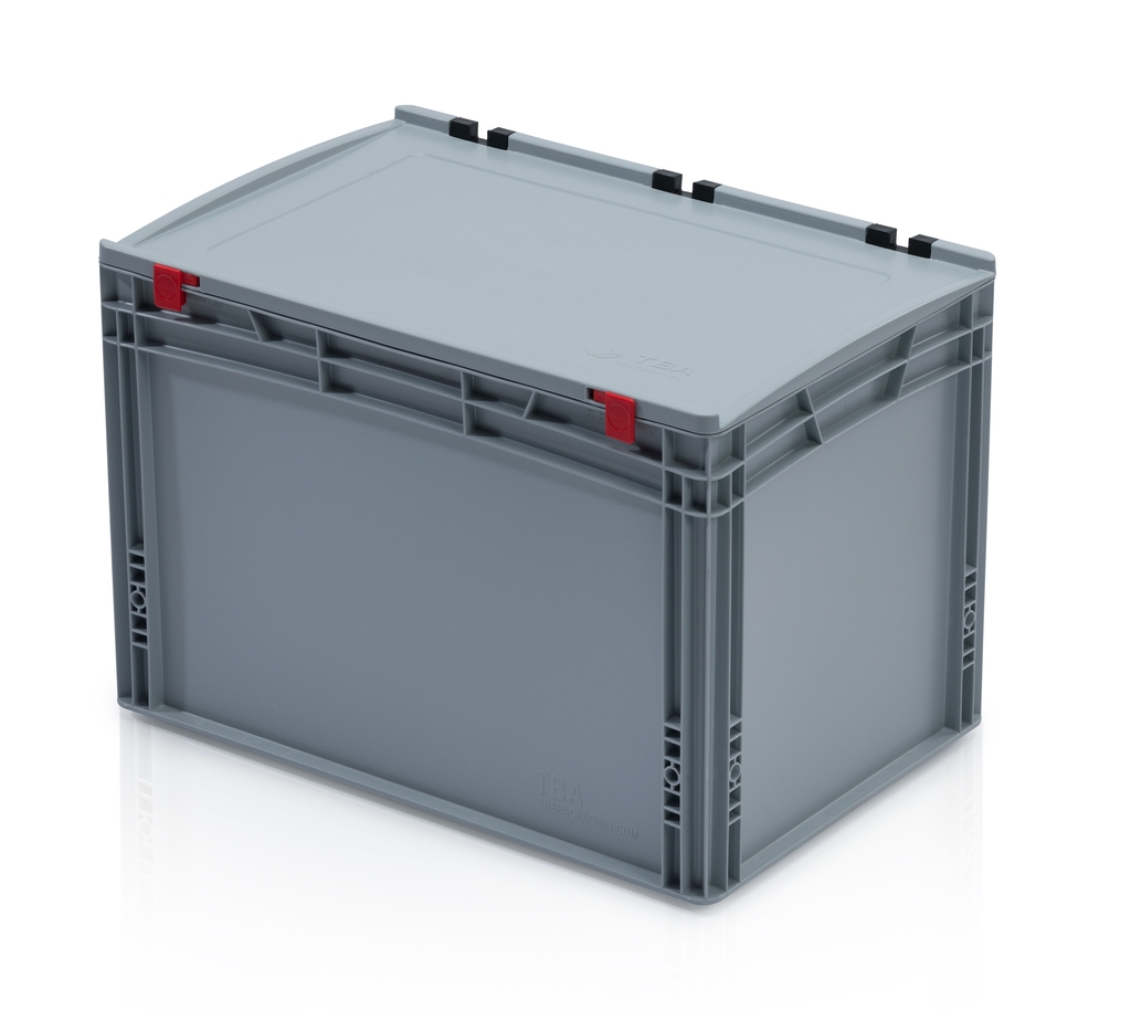 Skrzynka EURO z pokrywą 60x40x41,5 uchwyt zamknięty