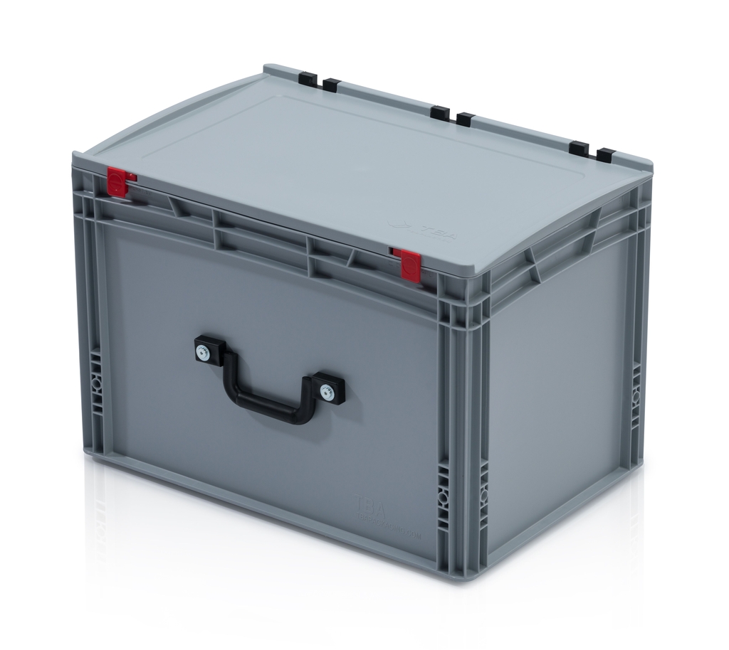 Srkzynka EURO z pokrywą 60x40x41,5 - 1 uchwyt na dłuższym boku