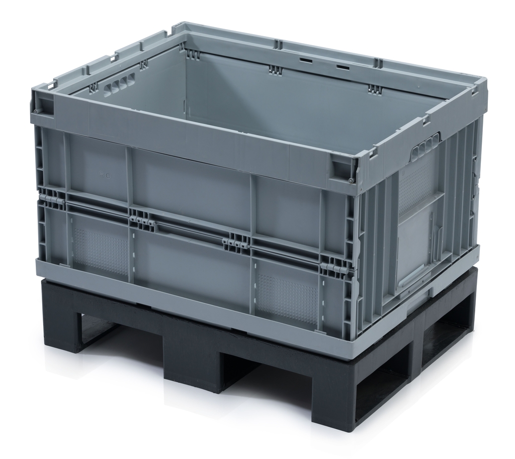 Składana skrzynka paletowa 80x60x55 pełna paleta