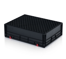 Skrzynka ESD EURO z pokrywą  80x60x23,5