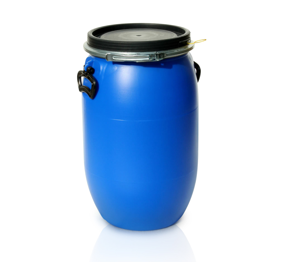 Beczka z pierścieniem zaciskowym i uchwytami  30 l UN