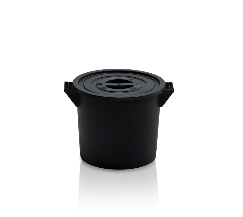 Pojemnik 35l czarny reg.