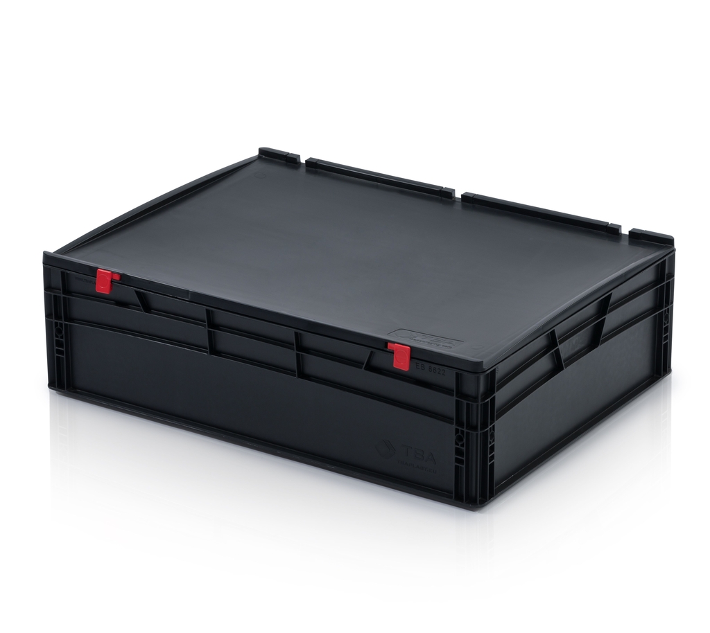 Skrzynka ESD EURO z pokrywą  80x60x23,5