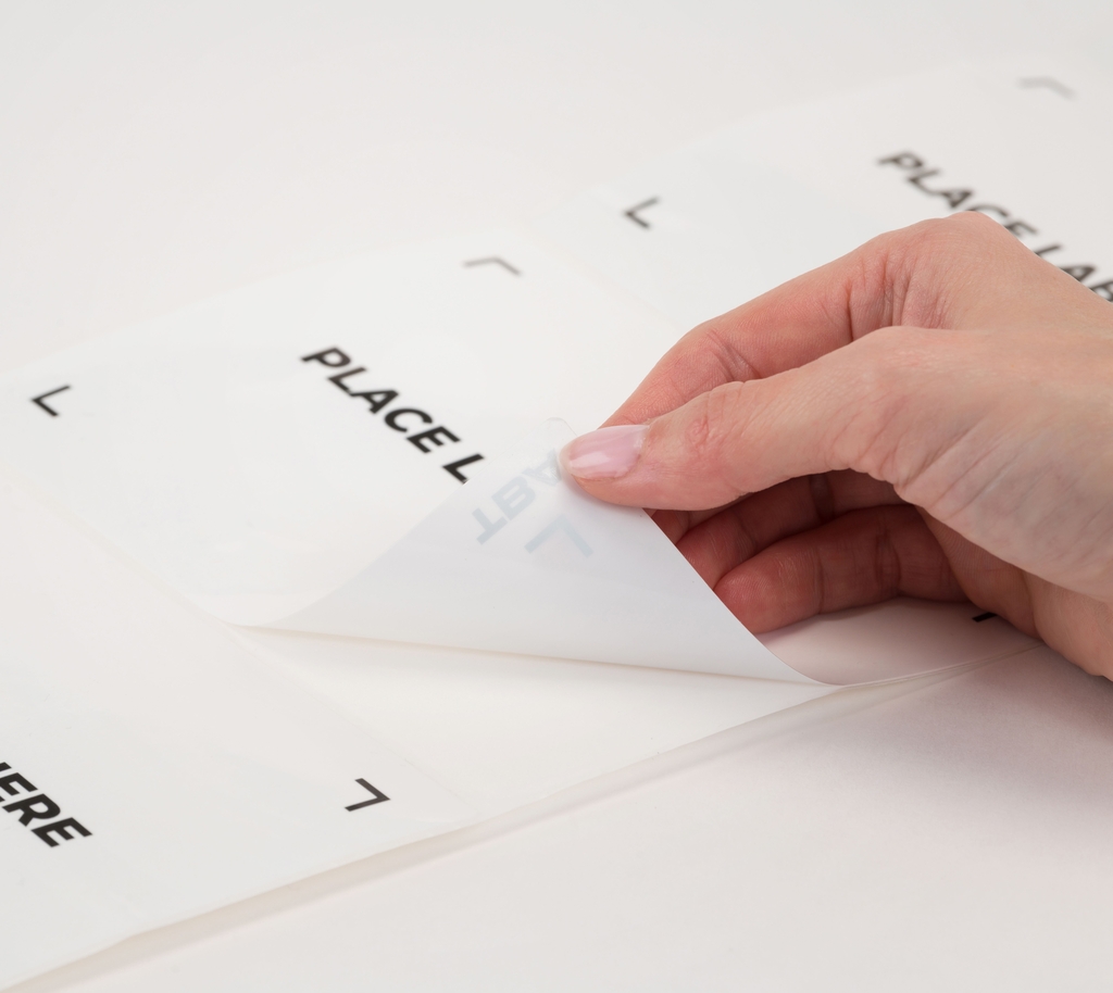 Etykieta samoprzylepna 159 x 115 mm z modyfikacją ułatwiającą usuwanie etykiet